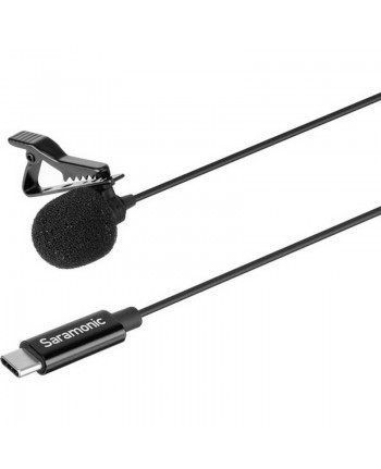 Saramonic LavMicro U3B Omnidirectional Lavalier Microphone with USB Type-C Connector for Android Devices