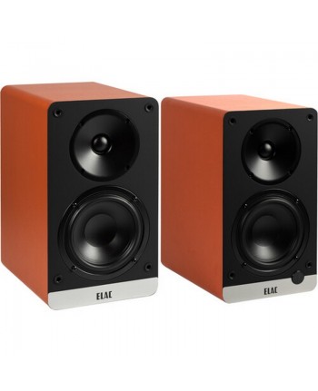 ELAC Debut ConneX DCB41 Two-Way Active Bookshelf Speakers Orange