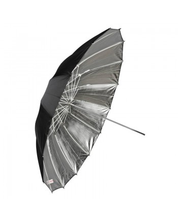 Silver reflective umbrella 105 cm Fibro
