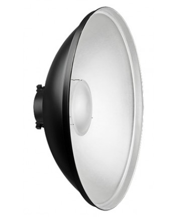 40 cm reflector - Beauty Dish with silver surface