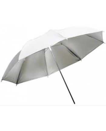 Silver reflective umbrella 85 cm