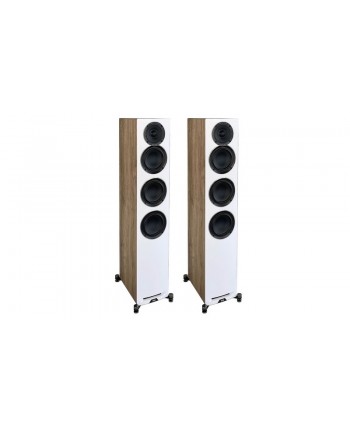 ELAC Uni-Fi Reference Floorstanding Speaker – UFR52 white/wood