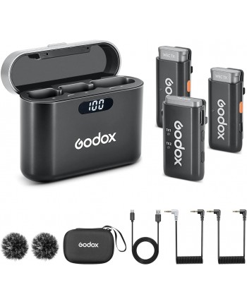 GODOX WEC Kit2 Wireless Lavalier Microphone