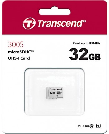 Transcend 32GB 300S UHS-I microSDHC Memory Card