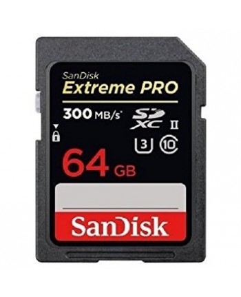 SanDisk 64GB Extreme Pro SDHC 300MB/s UHS-II
