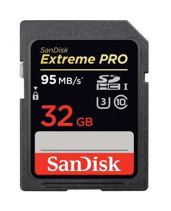 Extreme Pro SDHC 32GB - 95MB/s Class 10 UHS-I