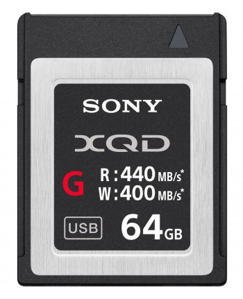  Sony 64GB XQD G Series Memory Card 