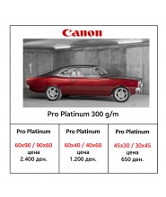 Canon Photo Paper Pro Platinum 300 g/m