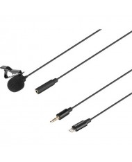 Saramonic LavMicro U1B Omnidirectional Lavalier Microphone with Lightning Connector for iOS Devices