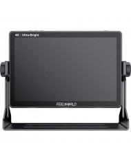 FeelWorld 10.1" 4K Ultra-Bright Touchscreen Monitor with Loop-Through HDMI & 3G-SDI