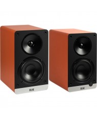 ELAC Debut ConneX DCB41 Two-Way Active Bookshelf Speakers Orange
