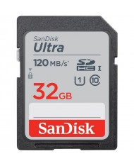 SanDisk 32GB Ultra SDHC 120MB/s
