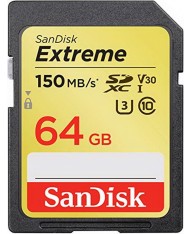 SanDisk Extreme 64GB SDXC UHS-I 150MB/s