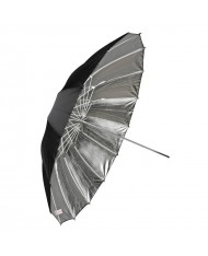 Silver reflective umbrella 105 cm Fibro