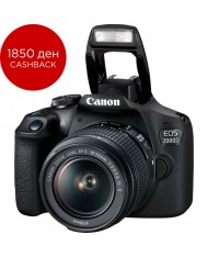 Canon EOS 2000D kit 18-55mm IS + SD16GB + Canon bag