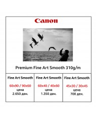 Canon premium fine art smooth 310g/m photo paper