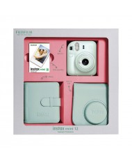 FujiFilm Instax Mini 12 Mint Green Bundle Box