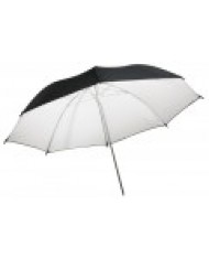 White reflective umbrella 85 cm