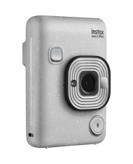 FUJIFILM INSTAX Mini LiPlay Hybrid Instant Camera (Stone White)