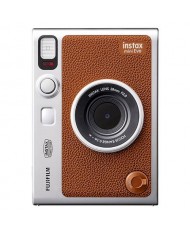 FUJIFILM INSTAX MINI EVO Hybrid Instant Camera Brown