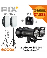 Godox SK300II Studio Strobe 60x60