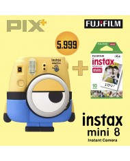 FujuFilm Instax Minion + Glossy Instant Film (10 Exposures)