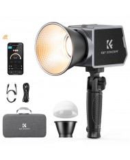 K&F Concept PL-60B 60W COB Photography light with Built-in 4500mAh Battery