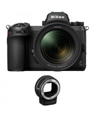 Nikon Z 7II 24-70mm f/4 Lens and FTZ Adapter Kit