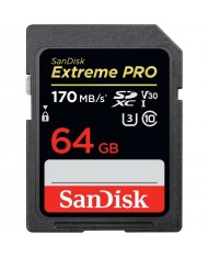SanDisk Extreme PRO 64GB SDXC UHS-I Card 170MB/s