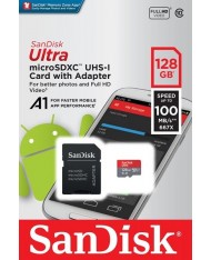SanDisk 128GB ULTRA micro SDXC UHS-I Card 100MB/s