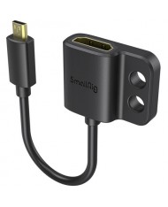 SmallRig 3021 Ultra-Slim Female HDMI Type A to Male Micro-HDMI Type D Adapter Cable