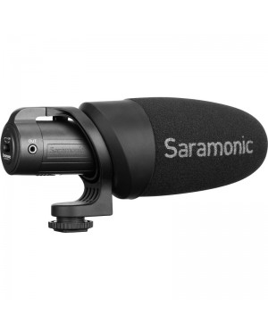 Saramonic CamMic+ Battery-Powered Camera-Mount Shotgun Microphone for DSLR and Smartphones