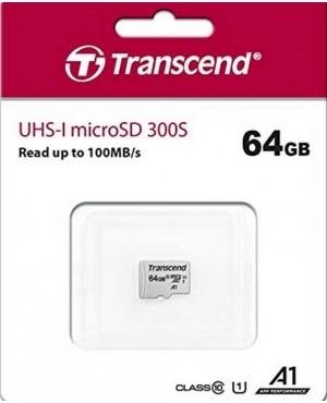 Transcend 64GB 300S UHS-I microSDHC Memory Card