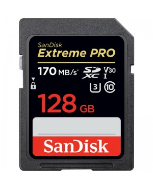 SanDisk Extreme PRO 128GB SDXC UHS-I Card 170MB/s