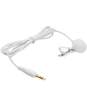 Saramonic SR-M1 Omnidirectional Lavalier Microphone Cable with 3.5mm TRS Connector (White)